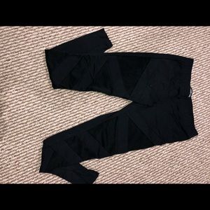 Mesh low waist workout leggings